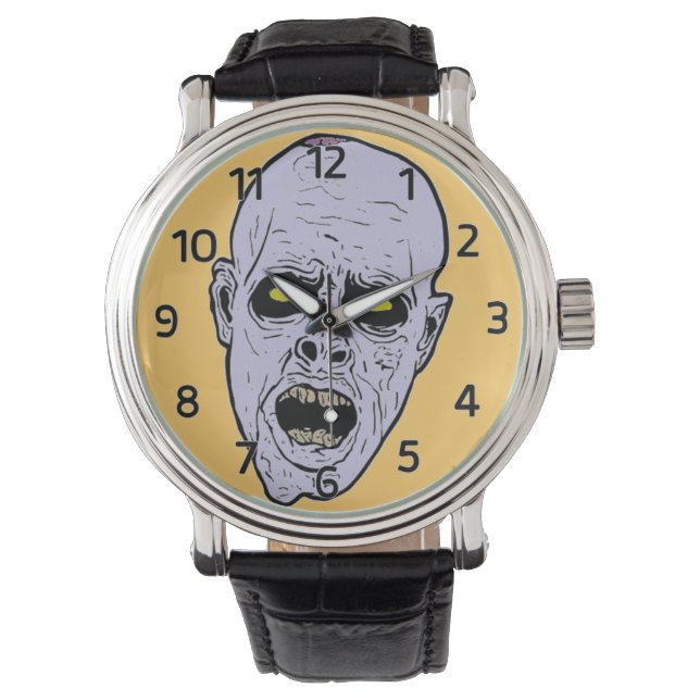 Reloj De Pulsera Zombie Face Watch (Anverso)