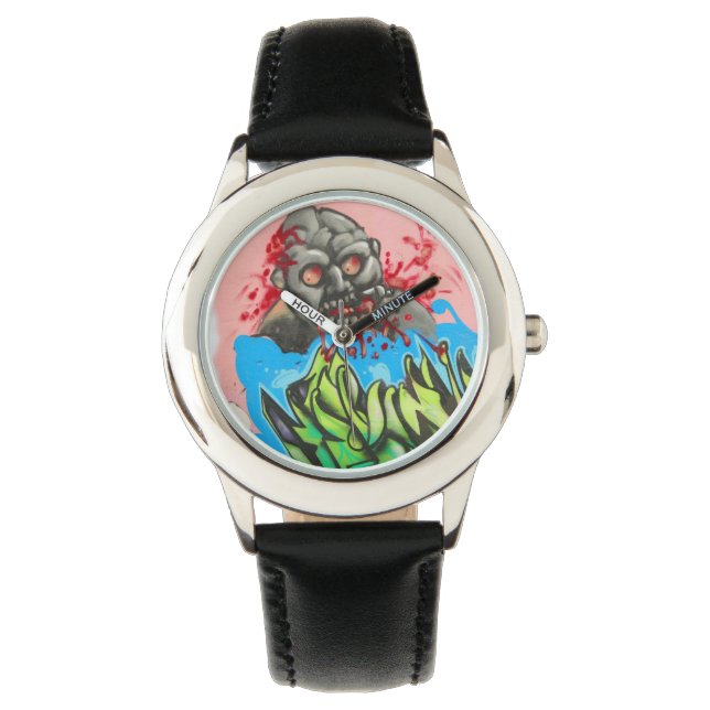 Reloj De Pulsera ¡Zombie Fresh! Vigilancia infantil (Anverso)
