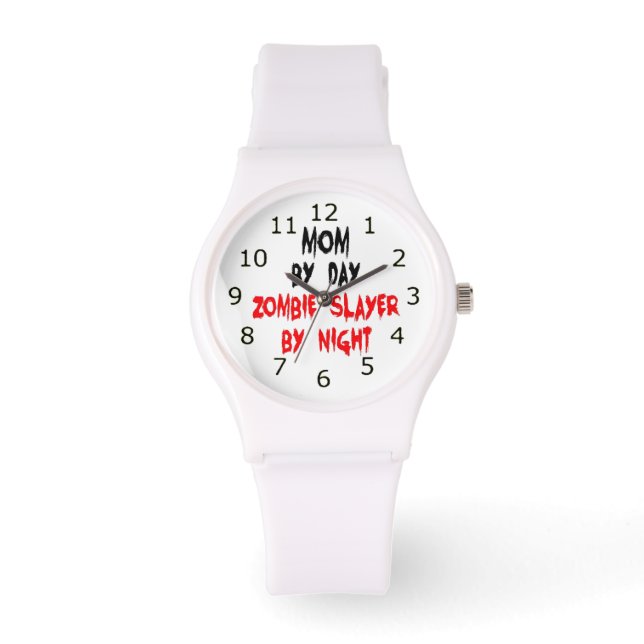 Reloj De Pulsera Zombie Slayer Mom (Anverso)