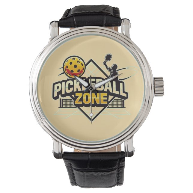 Reloj De Pulsera Zona de baloncesto: perfecta para jugadores apasio (Anverso)
