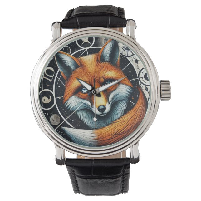 Reloj De Pulsera Zorro (Anverso)