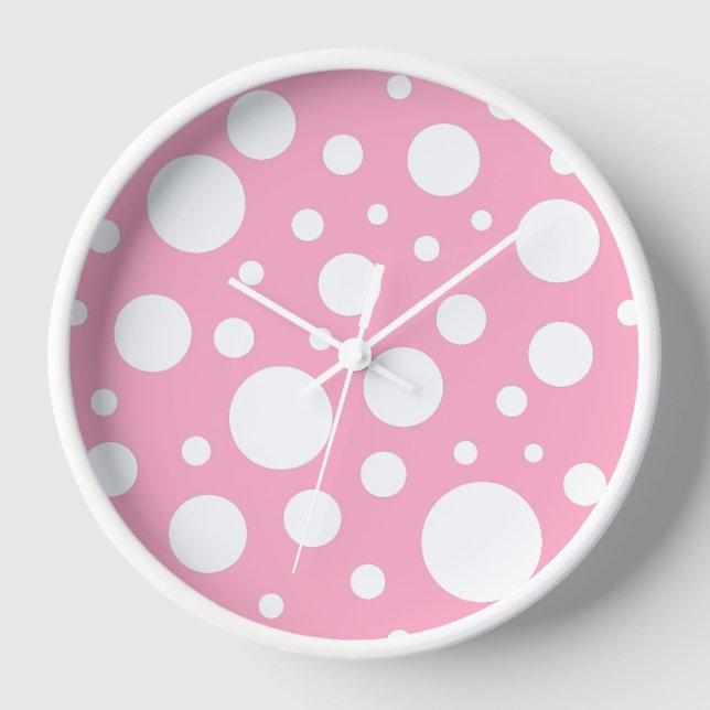 Reloj de puntos rosados (Anverso)