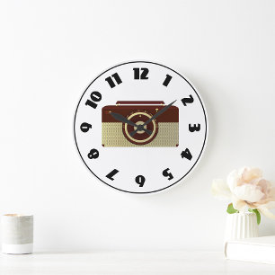 Reloj de radio antiguo