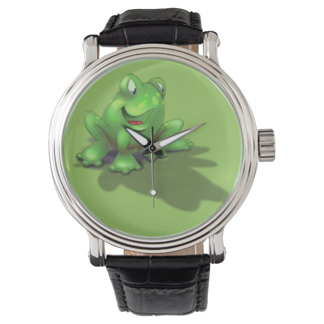 reloj de rana personalizado (Anverso)