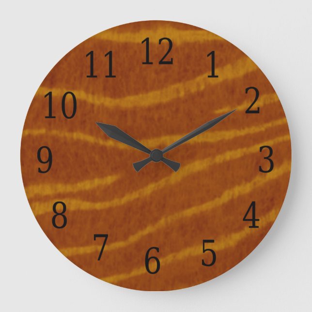 Reloj de redondeo de tigre (Anverso)