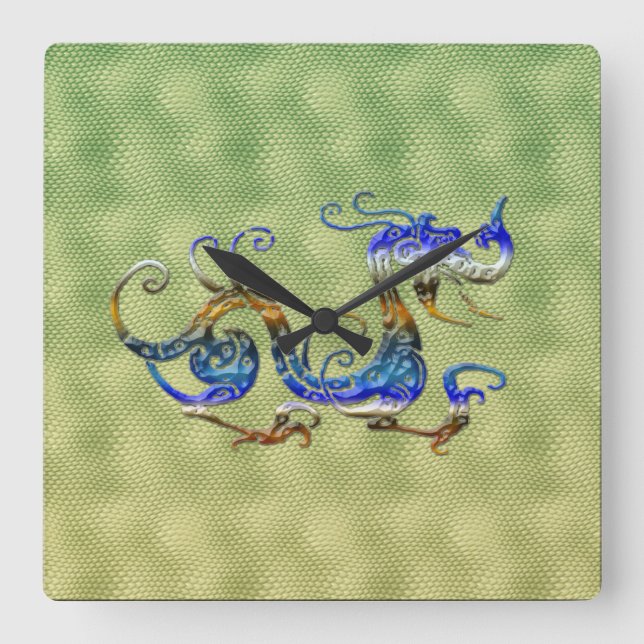 Reloj de regalo del diseñador de arte de fantasía  (Anverso)