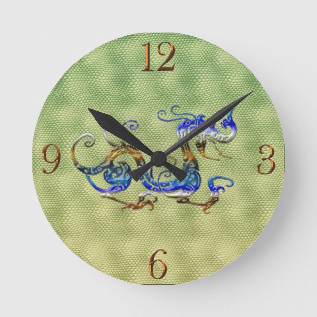 Reloj de regalo del diseñador de arte de fantasía  (Anverso)