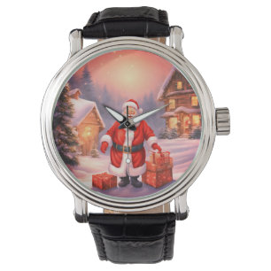 Reloj de regalos de cosecha de Navidades masculino
