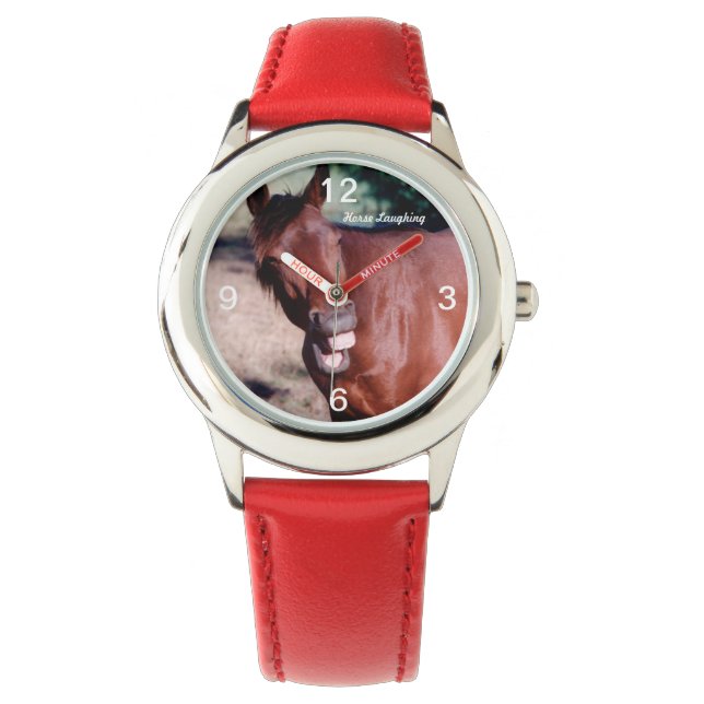 Reloj de reír de caballos estándar (Anverso)
