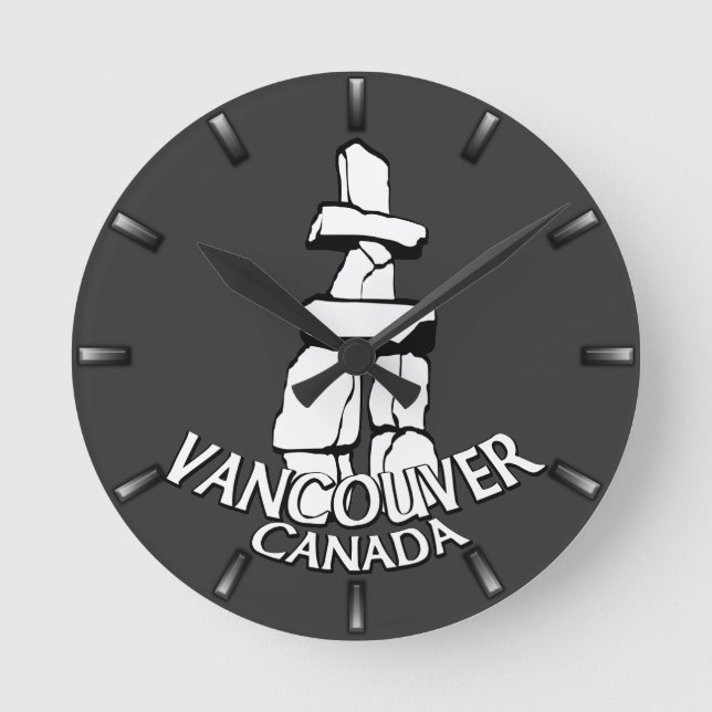 Reloj de reloj de Vancouver Regalos Decoración Van (Anverso)