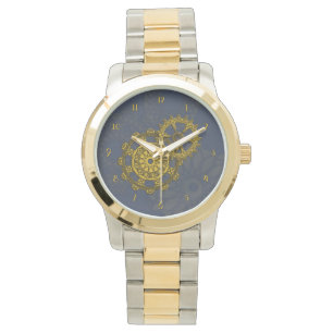 Reloj de reloj tejido