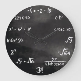 Reloj de ronda de preguntas matemáticas (Personali