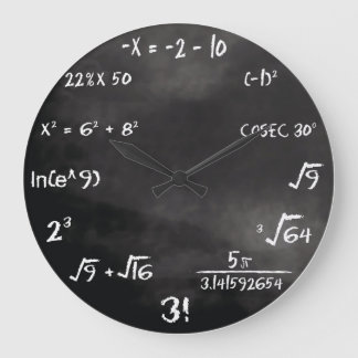 Reloj de ronda de preguntas matemáticas (Personali