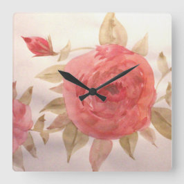 Reloj de Rosa de coral