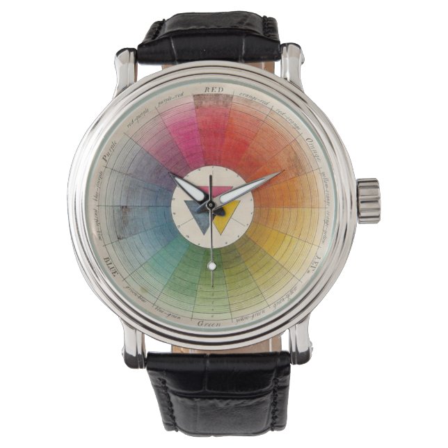 Reloj de rueda de color (Anverso)