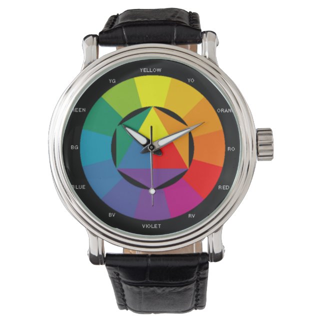 Reloj de rueda de color (Anverso)
