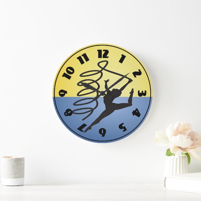 Reloj de rutina de cinta de gimnasia (Subido por el creador)