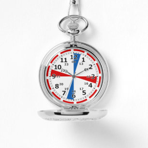 Reloj de sala de radio marítima de época