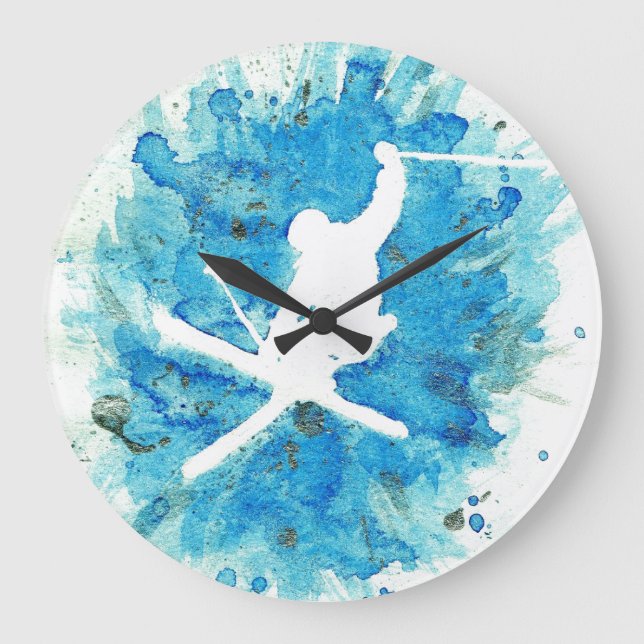 Reloj de salto de esquí (Anverso)