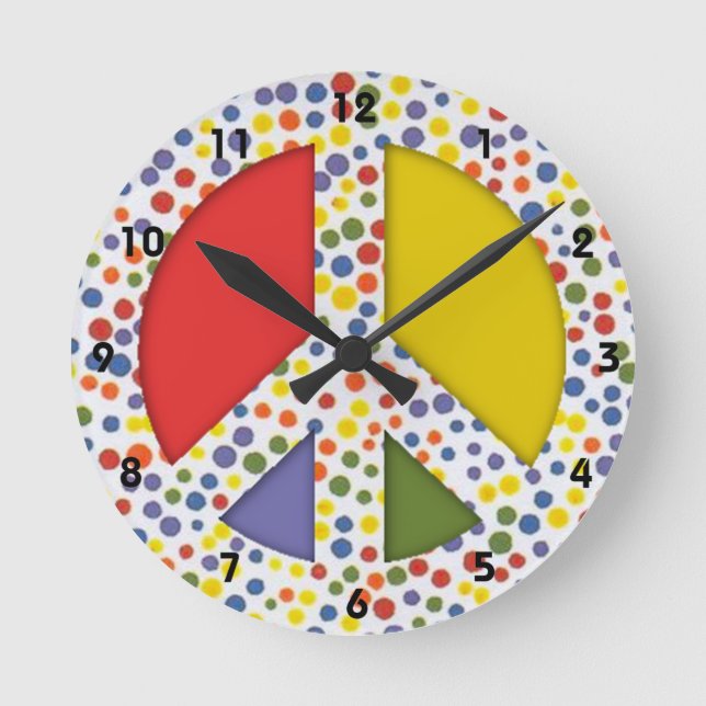 Reloj de señas de paz (Anverso)