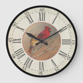 Reloj de serie de artistas - Reloj de pájaro cardi