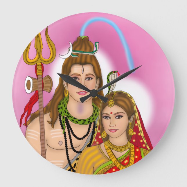 Reloj de Shiva Parvati (Anverso)