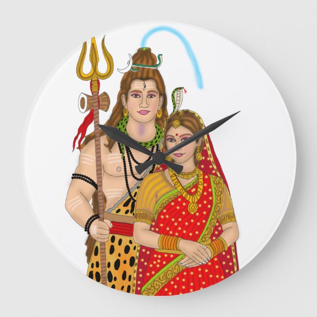 Reloj de Shiva Parvati (Anverso)