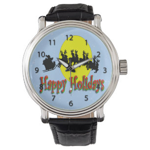 Reloj de Sleigh de Santa