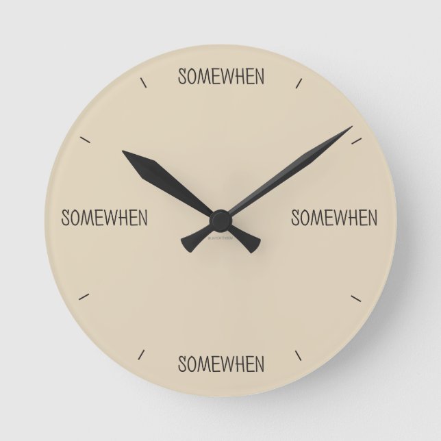 Reloj de Somewhen (en cualquier color) (Anverso)
