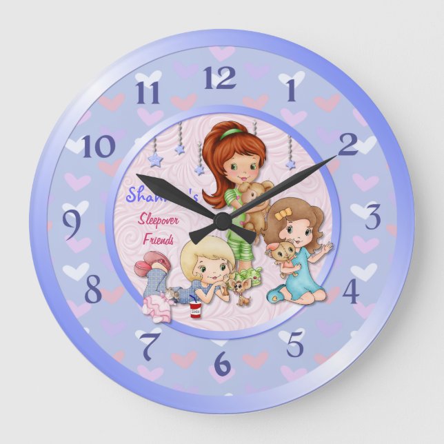 Reloj de soplo de los amigos de Sleepover - Person (Anverso)