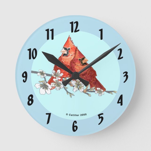 Reloj de sucursal de cardenales (Anverso)