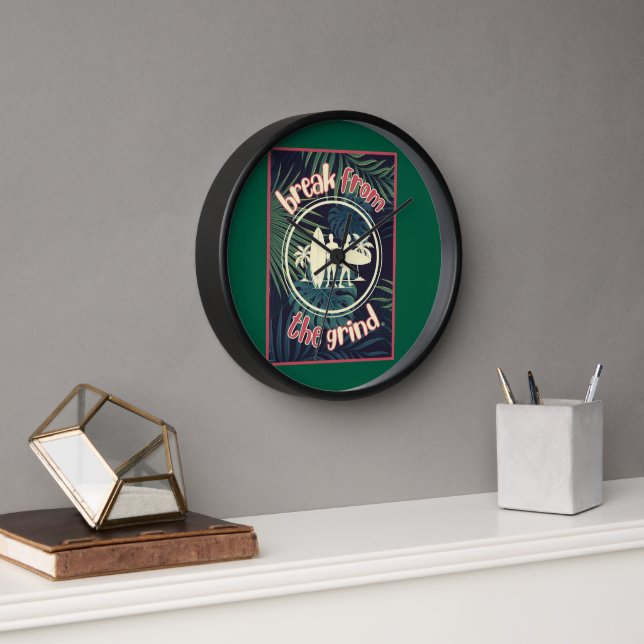 Reloj de surf hawaiano (Oficina)