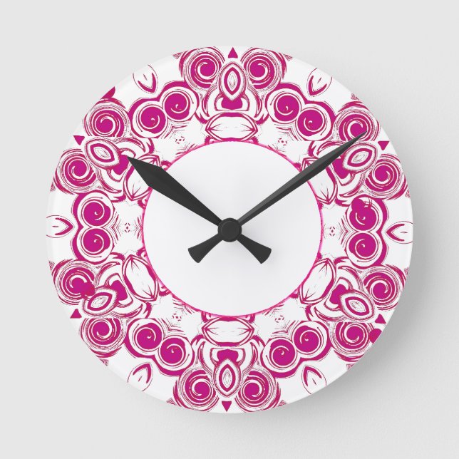 Reloj De Swirl Rosado (Anverso)