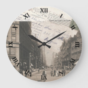 Reloj de tarjetas postales Cleveland Ohio - Euclid
