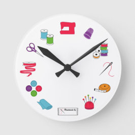Reloj de tiempo de costura