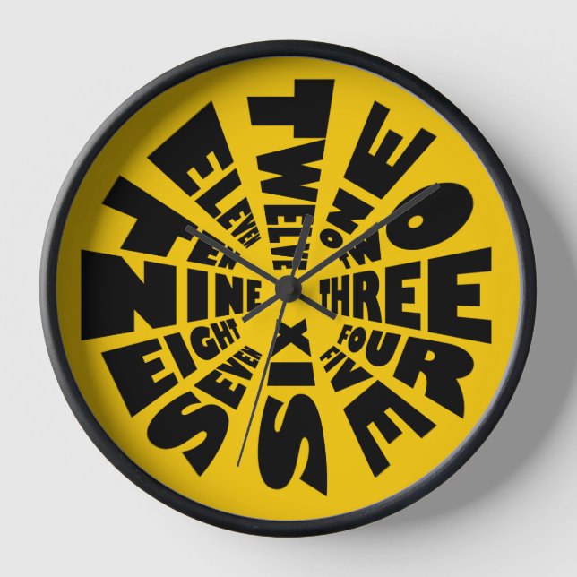 Reloj de tiempo de Word (Anverso)