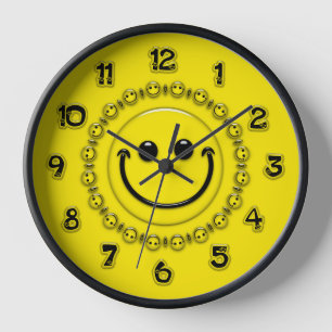 Reloj de tiempo feliz