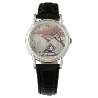Reloj de tiempo literario