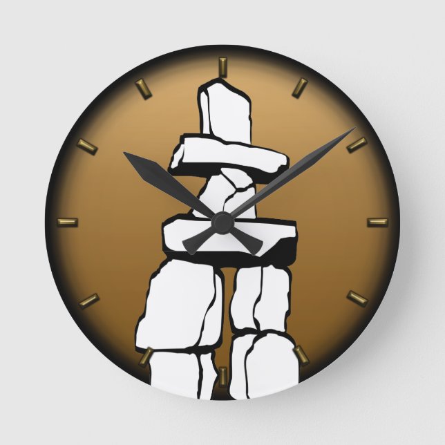 Reloj de Vancouver Regalos Decoradores Primeras Na (Anverso)