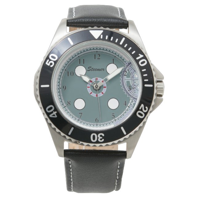 Reloj de vapor (Anverso)