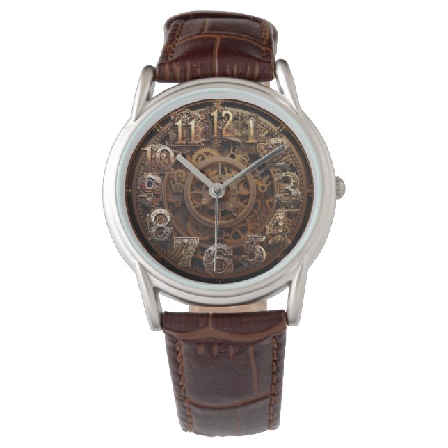 Reloj de vapor (cobre) (Anverso)