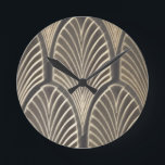 Reloj de ventilador Art Deco<br><div class="desc">Perfecto para la casa art deco.</div>