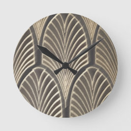 Reloj de ventilador Art Deco