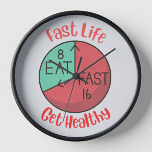 Reloj de Vida Rápida para Mantenerse Saludable
