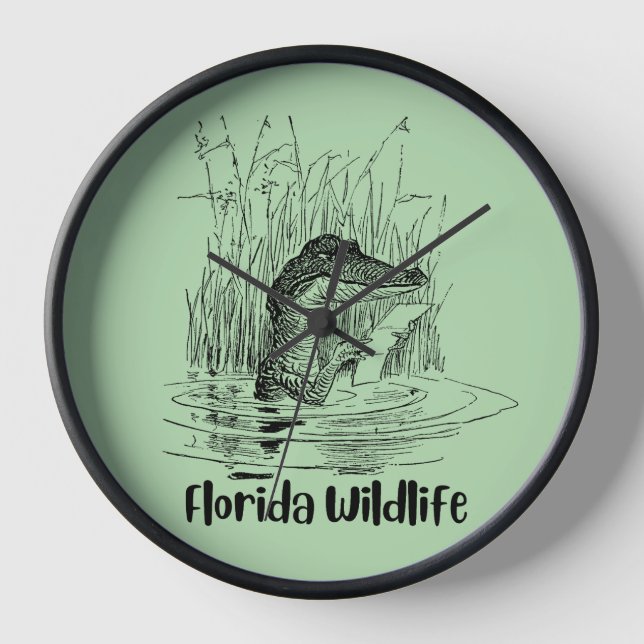 Reloj de vida silvestre de Florida (Anverso)
