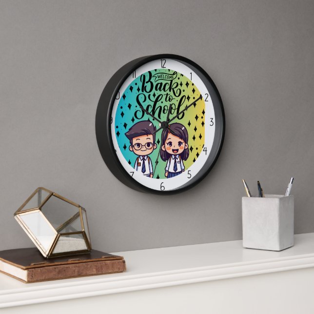 Reloj de vuelta a la escuela (Oficina)