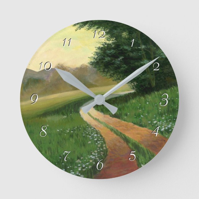 Reloj de vuelta de ruta de acceso directo al país (Anverso)
