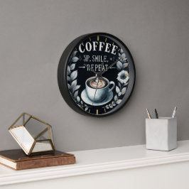 Reloj Decoración de Coffeecore - Memes de café Muro de c