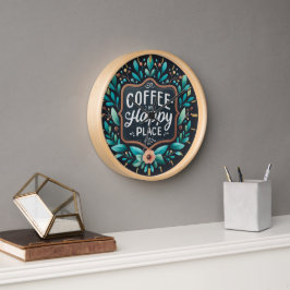 Reloj Decoración de Coffeecore - Memes de café Muro de c