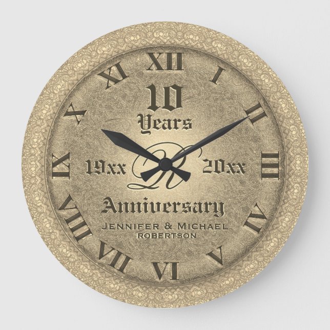 Reloj del 10° aniversario (Anverso)